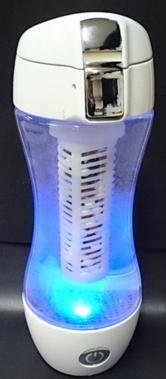 充電式携帯型水素水生成器Gyms Silky：ゴーダ水処理技研：高濃度水素水 